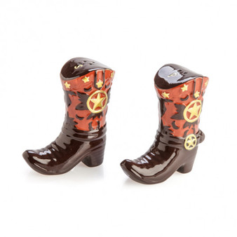 Flavour Mates Cowboy Boots Salt & Pepper Set
