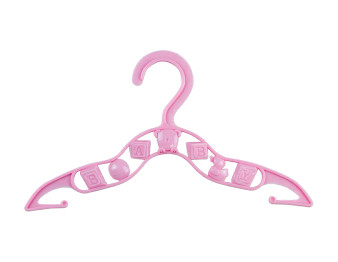 Baby Clothes Hangers - 10 Pack - Pink