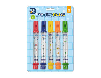 Bathtime Flutes 5pk