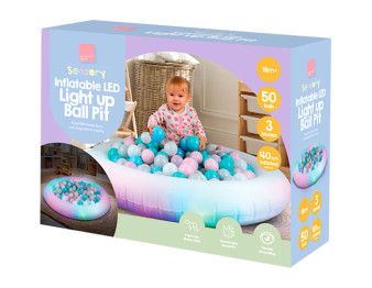 Sensory LED Inflatable Ball Pit 90cm