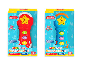 Little Learners Mini Musical Microphone