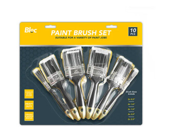 Paint Brushes Set 10pk