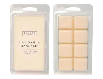 Lime, Basil And Mandarin Wax Melts 8PK