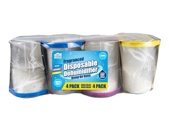 Fragranced Dehumidifier 500ml 4 Pack