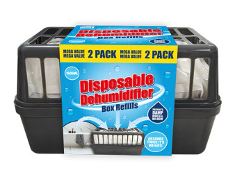 Dehumidifier Box Refills 1200g 2PK
