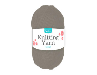 Acrylic Aran 75g Ball Stone