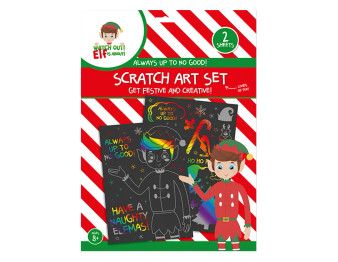 Elf Scratch Art Set