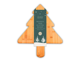 Wooden Tree Platter Board 45cm