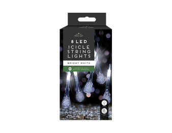 Icicle String Lights - 8 LEDs