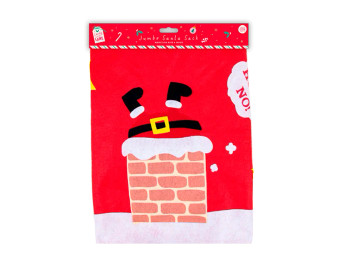 Jumbo Fabric Santa Sack - Santa