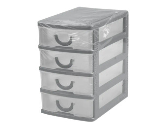 Mini Drawer Storage - Grey