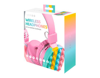 Wireless Headphones with Poppers
