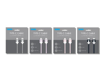 Type-C to Type-C Flat Cable 1M