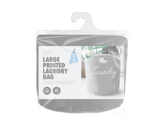 Large Printed Laundry Bag