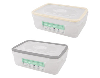 Clip Lock Containers 850ml - Assorted