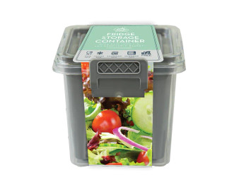 Fridge Storage Container with Clip lock Lid