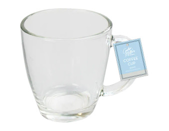 Glass Coffee Cup 350ml