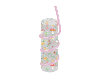 Fairy Tumbler with Twirly Straw