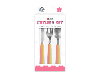 Unicorn 3 Piece Cutlery Set