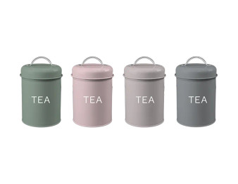 Natural Tea Storage Jar With Lid Handle