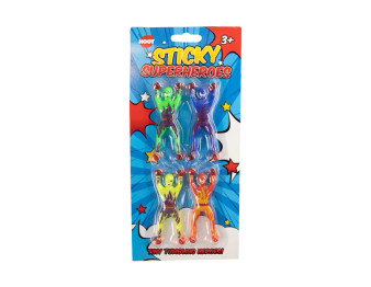 Sticky Superheroes - 4 Pack