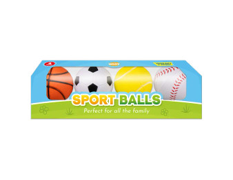 Sports Balls 4 Pack