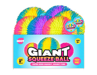 Textured Squeezy Balls 8"
