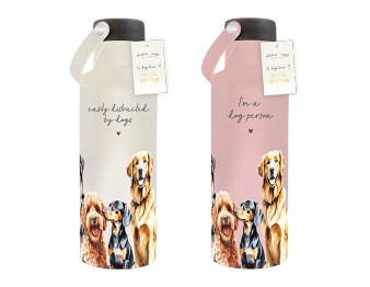 Metal Bottle with Handle 500ml - Assorted