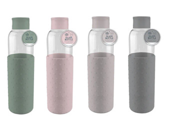 Natural Glass Water Bottle 500ml