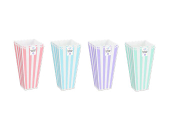 Small Pastel Popcorn Holder 2pk