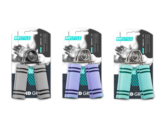 Assorted Hand Grip Strength Trainer 2pk