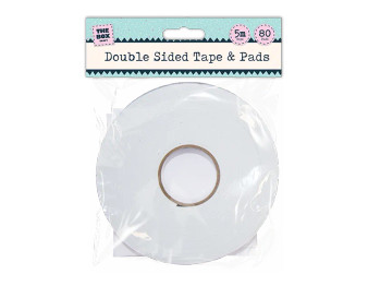 Double Sided Tape 5m & 80 Pads