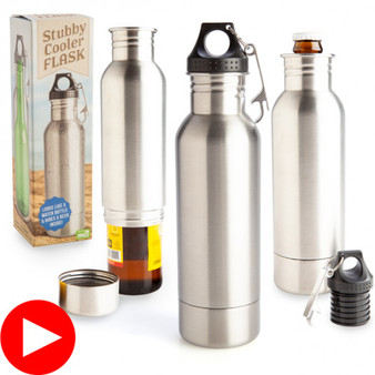 Stubby Cooler Flask