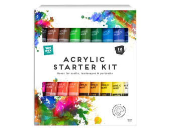 Acrylic Starter Kit 36ml 18pk