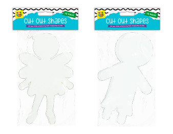Cut Out Craft Shapes 15pk