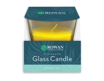 Citronella Candle In Glass Cup