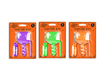 Halloween Pumpkin Carving Kit - Assorted