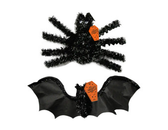 Halloween Creepy Tinsel Decoration - Assorted