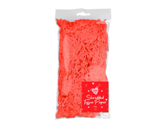 Red Shredded Tissue Paper 50g