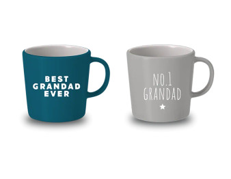 Grandad Matte Ceramic Mug - Assorted