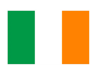 Irish Fabric Flag