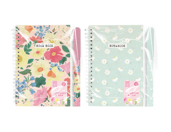Mother's Day A5 Notebook & Pen Set - Assorted