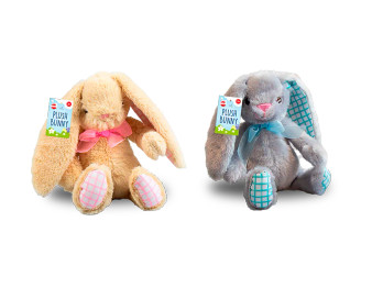 Easter Plush Bunny 21cm - Assorted