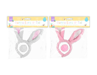 Easter Bunny Ears and Tail - Assorted