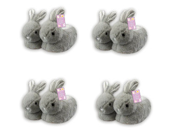 Easter Fluffy Bunny Slippers