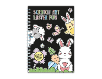 Easter Scratch Art Book