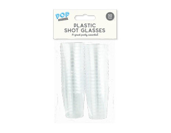Plastic Shot Glasses 50pk