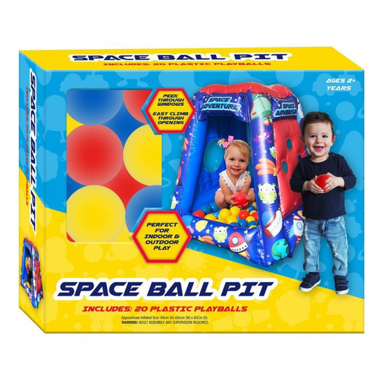Inflatable Space Ball Pit with 20 Balls