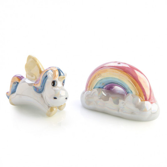 Flavour Mates Unicorn Kingdom Salt & Pepper Set