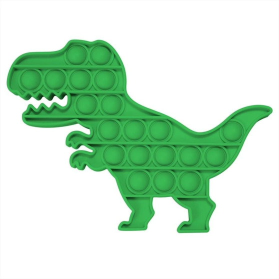Push & Pop Green Dino